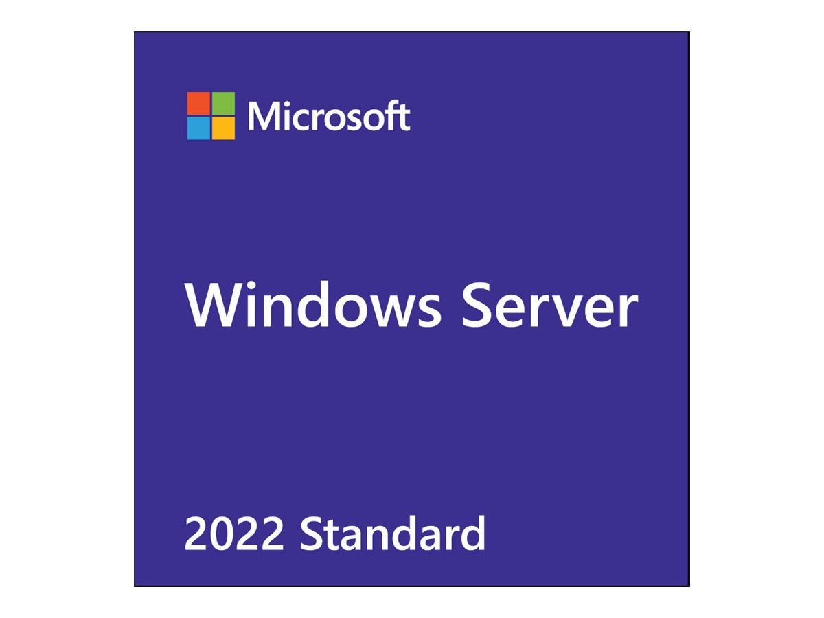 Microsoft Windows Server 2022 Standard - Licencia - 16 núcleos - OEM - DVD - 64-bit - Español-1