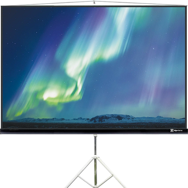 Klip Xtreme KPS-113 - Projection screen with tripod - 92" - 16:9-1