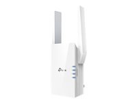 TP-Link RE505X - Extensor de Red Wi-Fi 6 AX1500 - 300 Mbps a 2.4GHz + 867Mbps a 5GHz-2 × antenas externas - 1 × puerto de 10/100 Mbps - enchufado a la pared