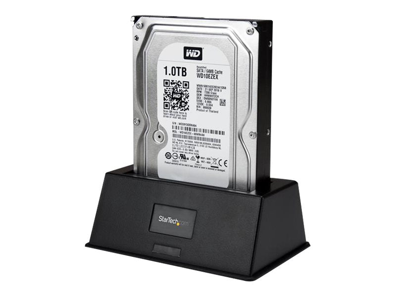 StarTech.com Estación de Acoplamiento USB 3.0 UASP para Conexión de Disco Duro SATA III de 2,5" y 3,5" Pulgadas - Docking Station - Controlador de almacenamiento - 2.5", 3.5" - SATA 6Gb/s - USB 3.0 - para P/N: SVA12M2NEUA, SVA12M5NA, USBDUP15, USBDUPE115,-4