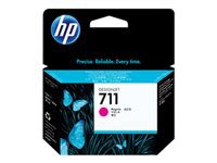HP 711 - 29 ml - magenta - original - DesignJet - cartucho de tinta - para DesignJet T100, T120, T120 ePrinter, T125, T130, T520, T520 ePrinter, T525, T530-1
