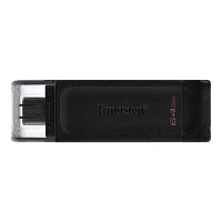 Kingston DataTraveler 70 - Unidad flash USB - 64 GB - USB-C 3.2 Gen 1-4