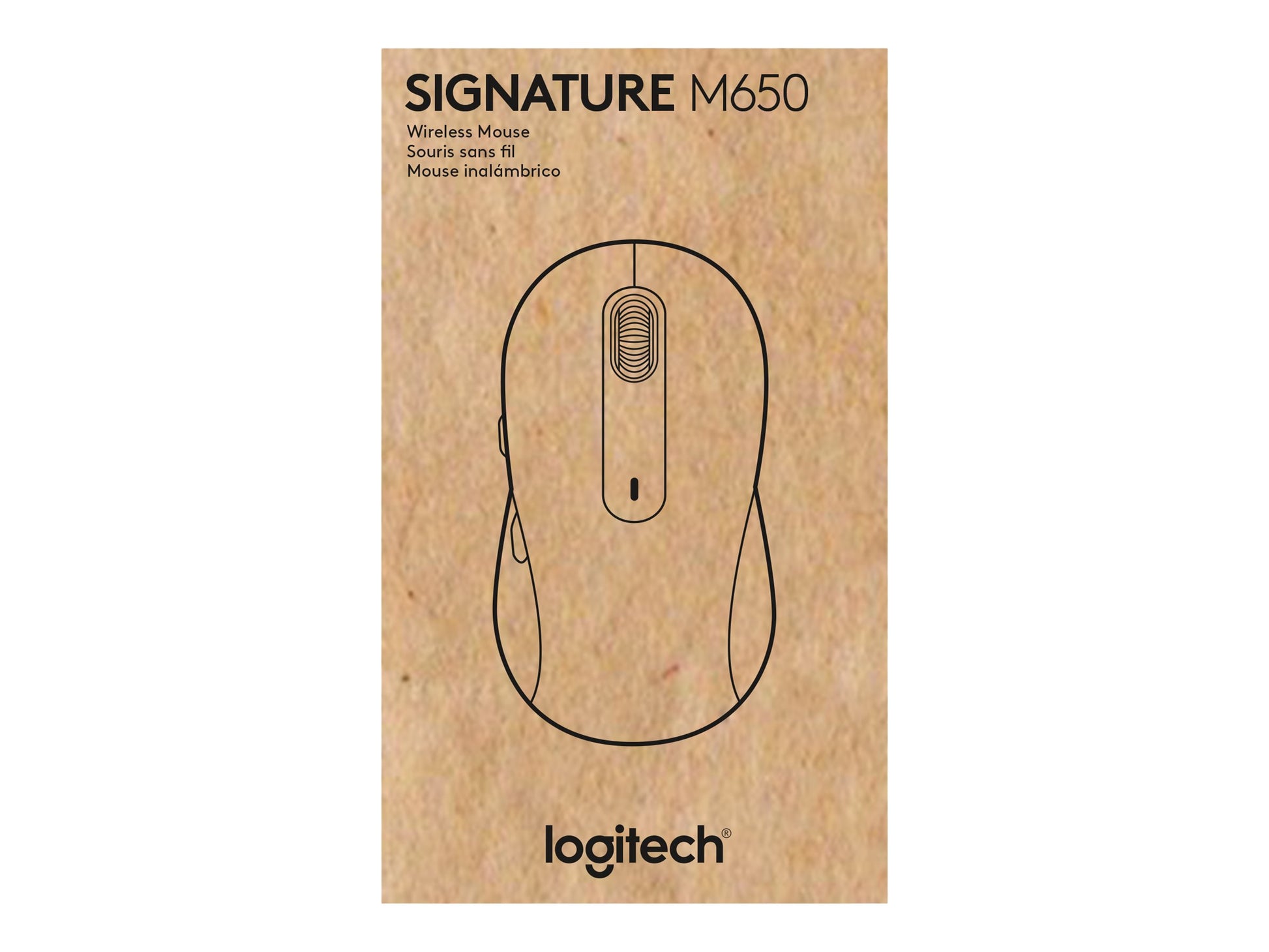 Logitech Signature M650 - Ratón - diestro - inalámbrico - Bluetooth - receptor de USB Logitech Logi Bolt - grafito-1