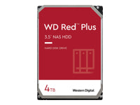WD Red Plus WD40EFPX - Disco duro - 4 TB - interno - 3.5" - SATA 6Gb/s - 5400 rpm - búfer: 256 MB