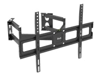 Klip Xtreme KPM-935 - Abrazadera - para pantalla plana - acero de calibre pesado - negro - tamaño de pantalla: 32"-65" - se puede instalar en la pared
