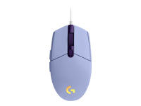 Logitech Gaming Mouse G203 LIGHTSYNC - Ratón - óptico - 6 botones - cableado - USB - lila