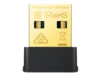 TP-Link Archer T2UB Nano V1 - Velocidad 433 Mbps a 5 GHz + 200 Mbps a 2.4 GHz- USB 2.0-Bluetooth 4.2 - Wi-Fi 5