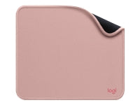 Logitech Studio Series - Alfombrilla de ratón - base de goma antideslizante, fácil deslizamiento, superficie resistente a salpicaduras - rosa oscuro-1