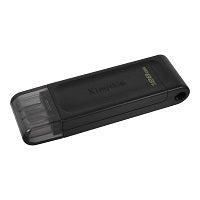 Kingston DataTraveler 70 - Unidad flash USB - 128 GB - USB-C 3.2 Gen 1-3