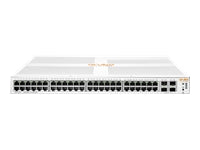 HPE Networking Instant On 1930 48G 4SFP/SFP+ Switch - Conmutador - L2 + - Gestionado - 48 x 10/100/1000 + 4 x 1 Gigabit / 10 Gigabit SFP+ - montaje en rack-1