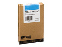 Epson T6032 - 220 ml - cián - original - cartucho de tinta - para Stylus Pro 7800, Pro 7880, Pro 9800, Pro 9880