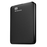 WD ELEMENTS Almacenamiento portátil WDBU6Y0040BBK - Disco duro - 4 TB - externo (portátil) - USB 3.0-4