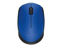 Logitech M170 - Ratón - diestro y zurdo - inalámbrico - 2.4 GHz - receptor inalámbrico USB - azul-2