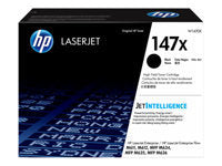HP 147X - Alto rendimiento - negro - original - LaserJet - cartucho de tóner (W1470X) - para LaserJet Enterprise MFP M634, MFP M637; LaserJet Enterprise Flow MFP M634, MFP M635
