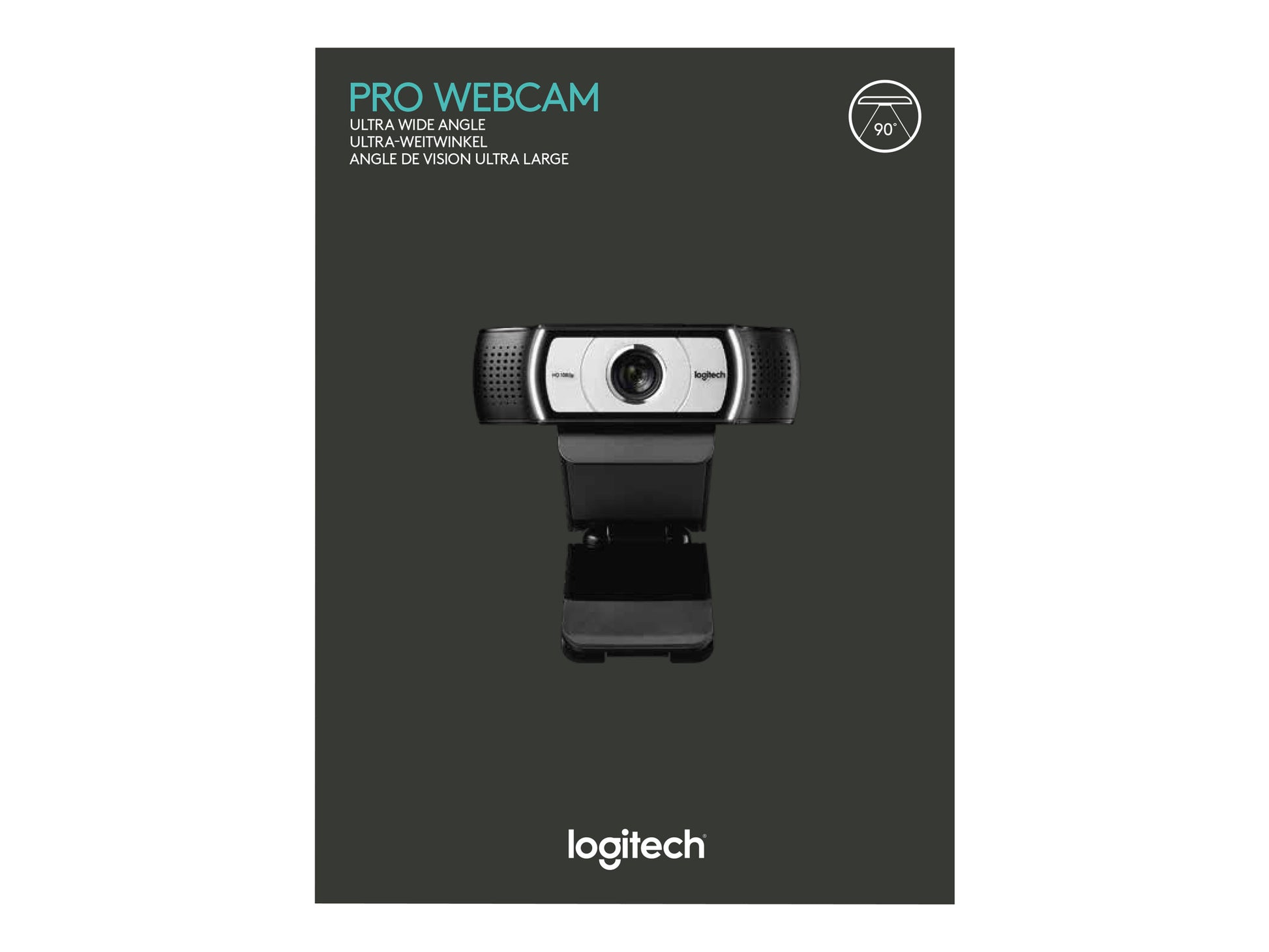 Logitech Webcam C930e - Webcam - color - 1920 x 1080 - audio - USB 2.0 - H.264-6