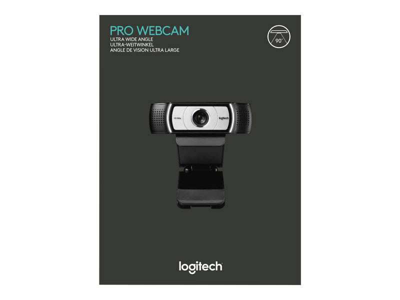 Logitech Webcam C930e - Webcam - color - 1920 x 1080 - audio - USB 2.0 - H.264-6
