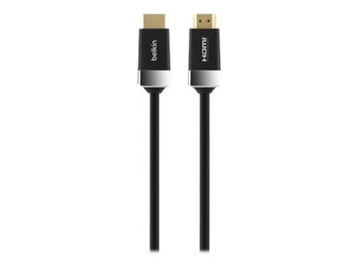 Belkin High Speed HDMI Cable - Cable HDMI con Ethernet - HDMI macho a HDMI macho - 2 m - compatibilidad con 4K