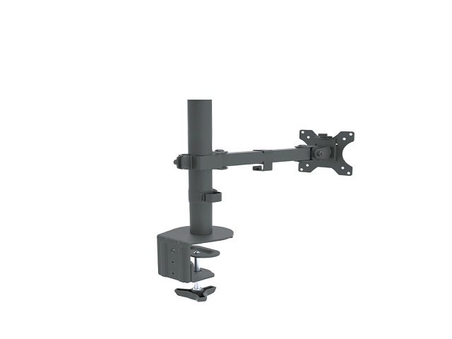 Klip Xtreme KPM-300 - Kit de montaje - para pantalla plana - plástico, acero de alta calidad - negro - tamaño de pantalla: 13"-32" - montable en escritorio-1