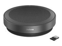 Jabra Speak2 75 MS - Altavoz - Bluetooth - Inalámbrico - USB-C, USB-A - Gris oscuro - Certificado para Microsoft Teams Rooms, Optimizado para Microsoft Teams, Certificado con Microsoft Quick Pairing