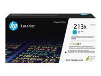 HP 213X - Alto rendimiento - cián - original - LaserJet - cartucho de tóner (W2131X) - para Color LaserJet Enterprise 6700, MFP 5800, MFP 6800; LaserJet Enterprise Flow MFP 6800