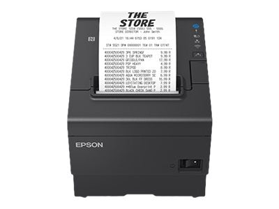 Epson OmniLink TM-T88VII - Impresora de recibos - línea térmica - Rollo (7,95 cm) - 180 ppp - hasta 500 mm/segundo - USB, LAN - cortador - negro-6