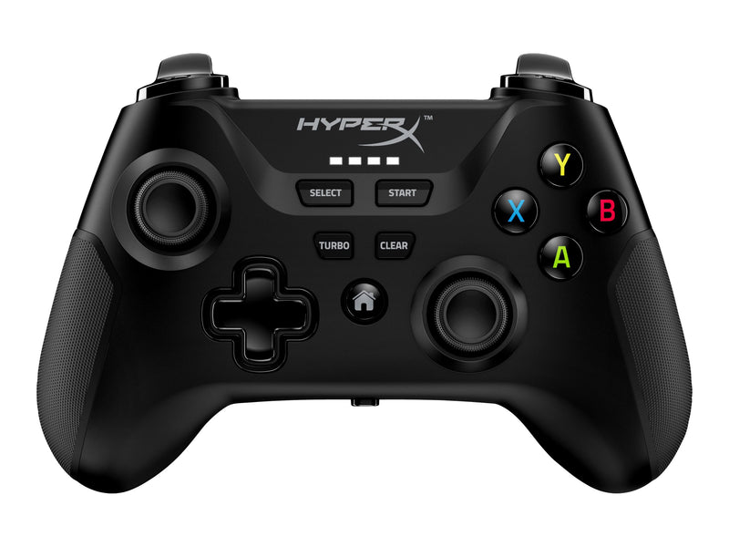 HyperX Clutch - Mando de videojuegos - inalámbrico - Bluetooth - negro - para PC, Android-10