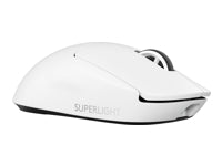 Logitech G PRO X SUPERLIGHT 2 LIGHTSPEED Wireless Gaming Mouse, White - Ratón - gaming - óptico - 5 botones - inalámbrico - 2.4 GHz - receptor USB de Logitech LIGHTSPEED - blanco-2