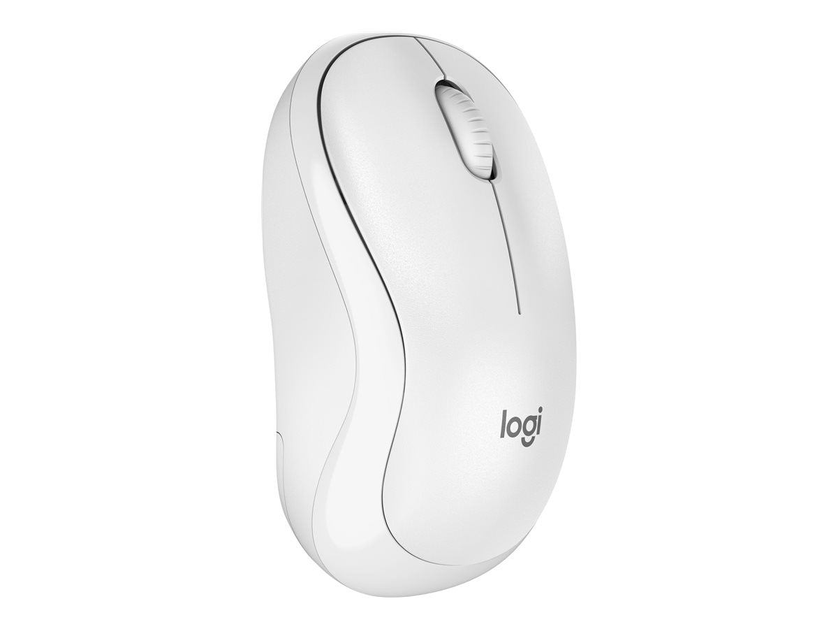 Logitech M240 Silent Bluetooth Mouse, Compact, Portable, Smooth Tracking, Off-white - Ratón - 3 botones - inalámbrico - Bluetooth - blanco hueso-1