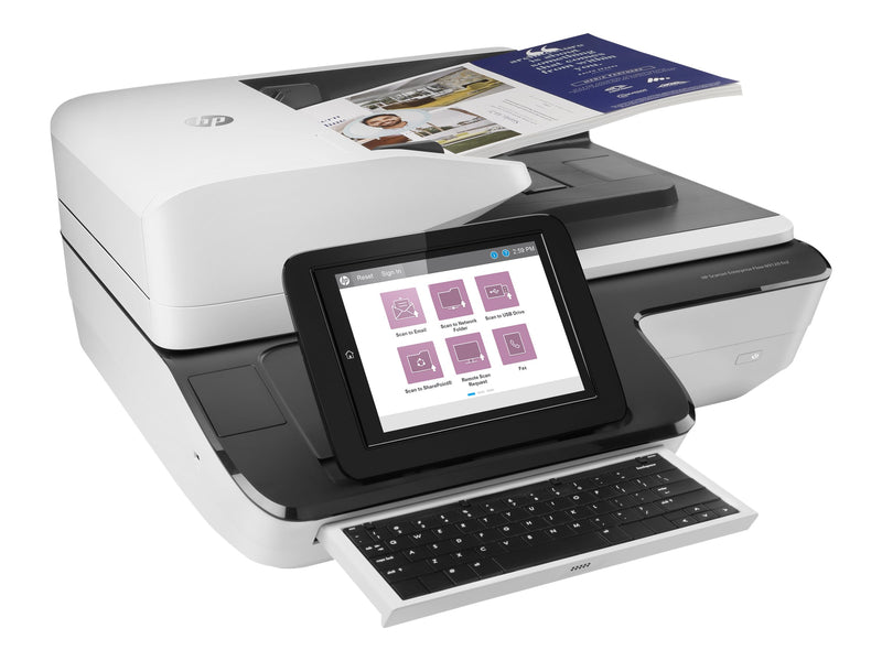 HP ScanJet Enterprise Flow N9120 fn2 - Escáner de documentos - plano: CCD / ADF: CIS - a dos caras - A3/Ledger - 600 ppp x 600 ppp - hasta 120 ppm (mono) / hasta 120 ppm (color) - Alimentador automático de documentos (ADF) (200 hojas) - hasta 20000 explor-2