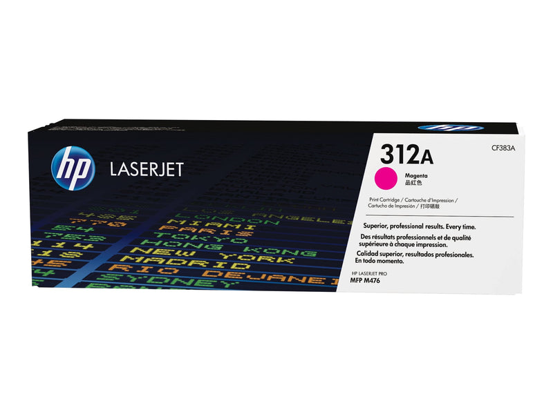 HP 312A - Magenta - original - LaserJet - cartucho de tóner (CF383A) - para Color LaserJet Pro MFP M476dn, MFP M476dw, MFP M476nw-1