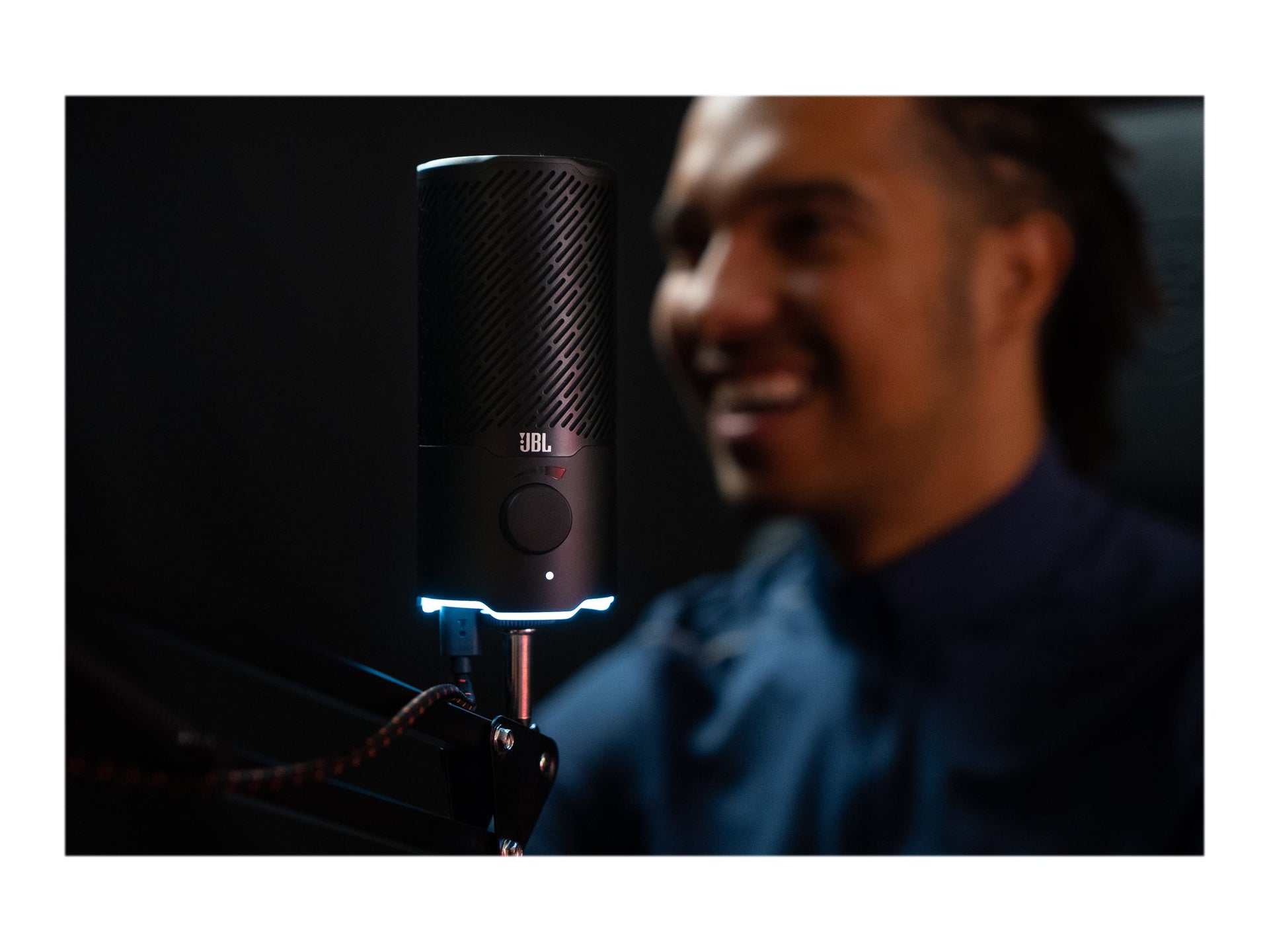 JBL Quantum Stream - Micrófono - USB - negro