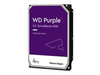 WD Purple WD43PURZ - Disco duro - 4 TB - vigilancia - interno - 3.5" - SATA 6Gb/s - 5400 rpm - búfer: 256 MB