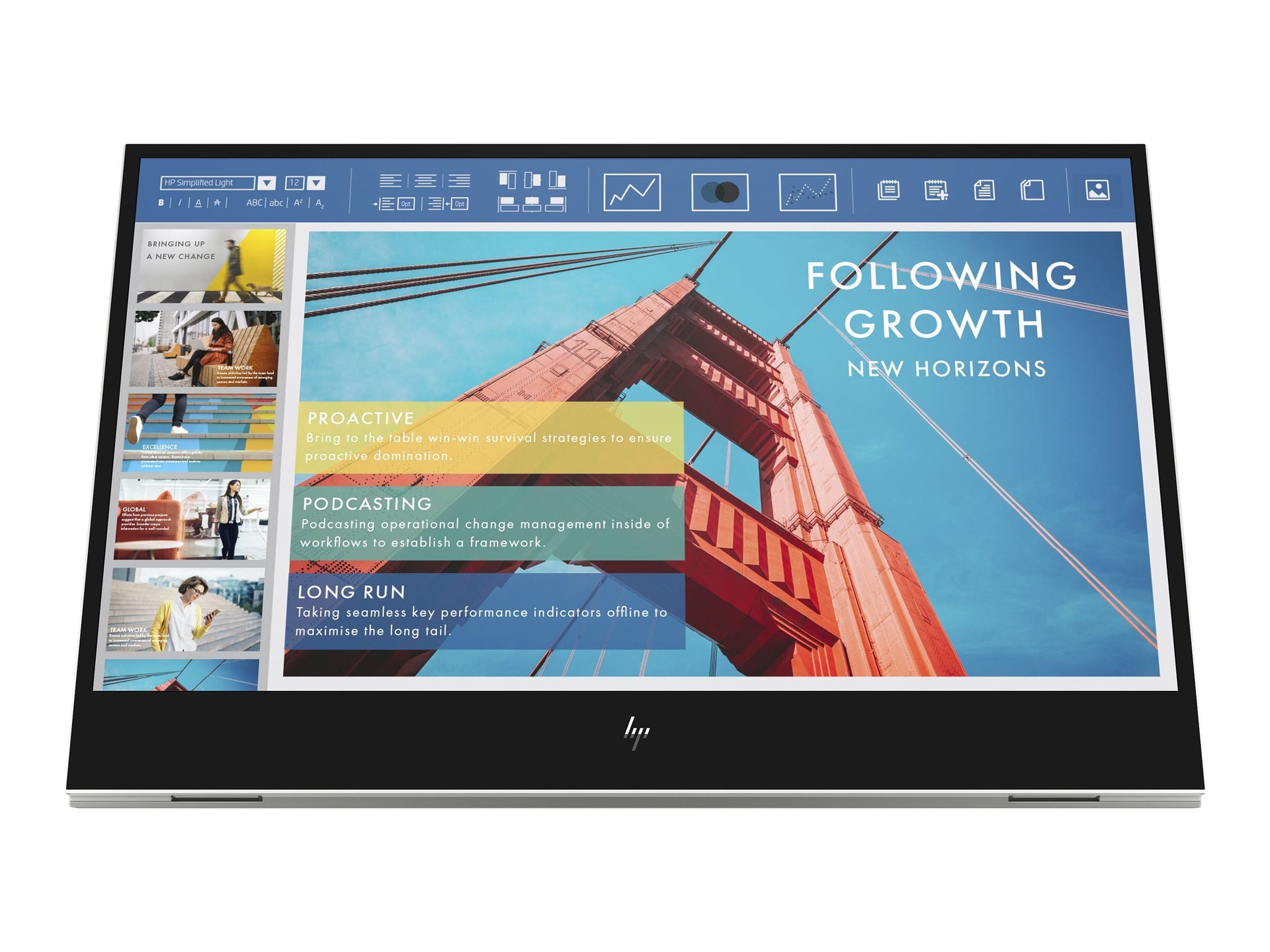 HP E14 G4 Portable - Monitor LED - 14" - portátil - 1920 x 1080 Full HD (1080p) @ 60 Hz - IPS - 400 cd/m² - 800:1 - 5 ms - 2xUSB-C - soporte plateado - para HP EliteBook 745 G5, 830 G5, 830 G6, 840 G5, 840 G6