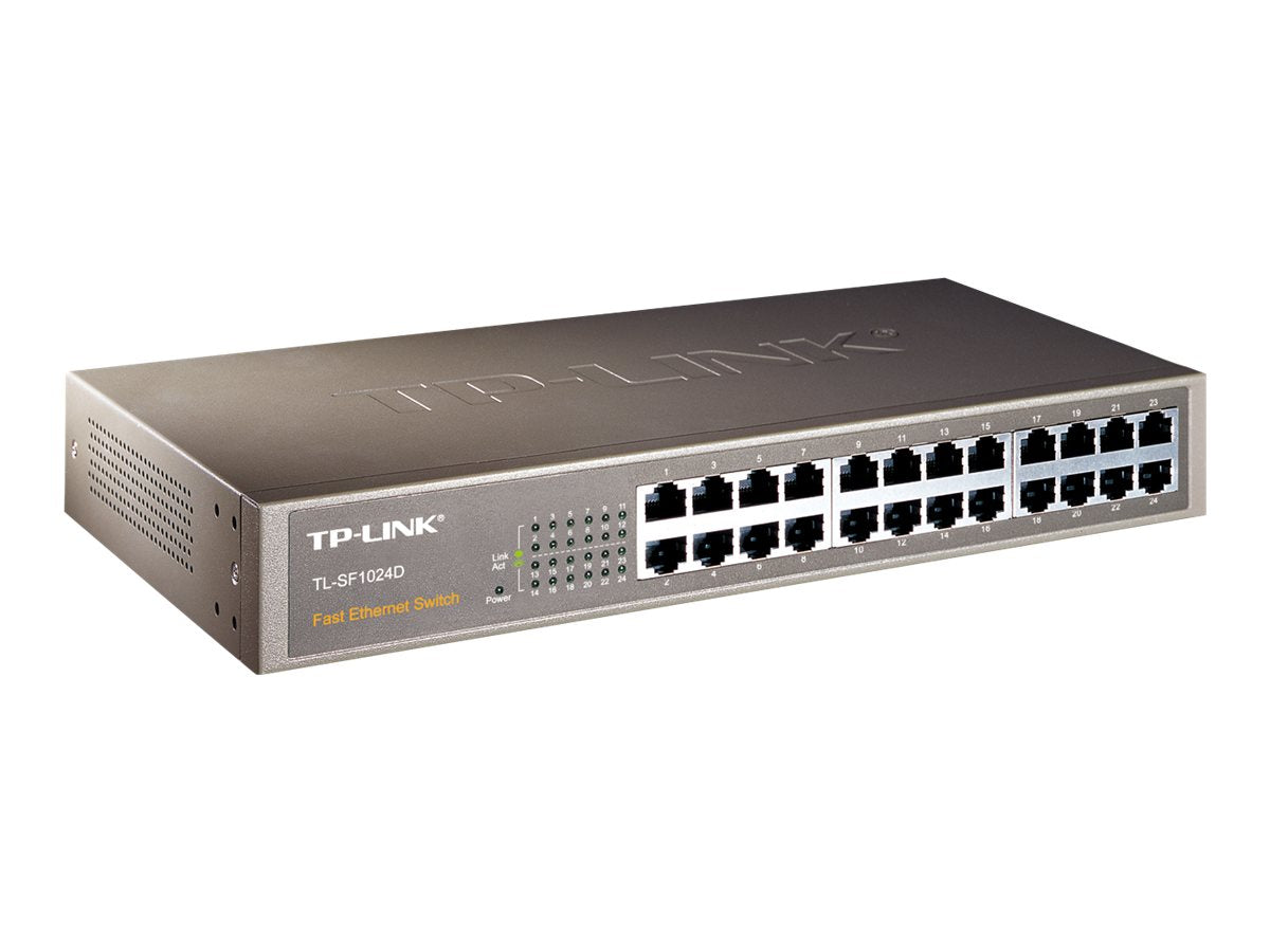 TP-Link TL-SF1024D - Conmutador - 24 x 10/100 - sobremesa