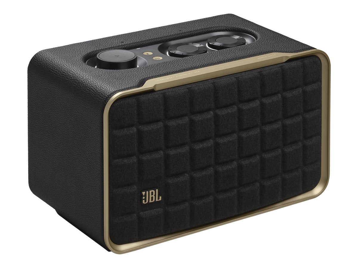 JBL Authentics 200 - Altavoz inteligente - para uso portátil - canal 2.0 - Bluetooth, Wi-Fi 6 - controlado por aplicación - 2 vías - negro