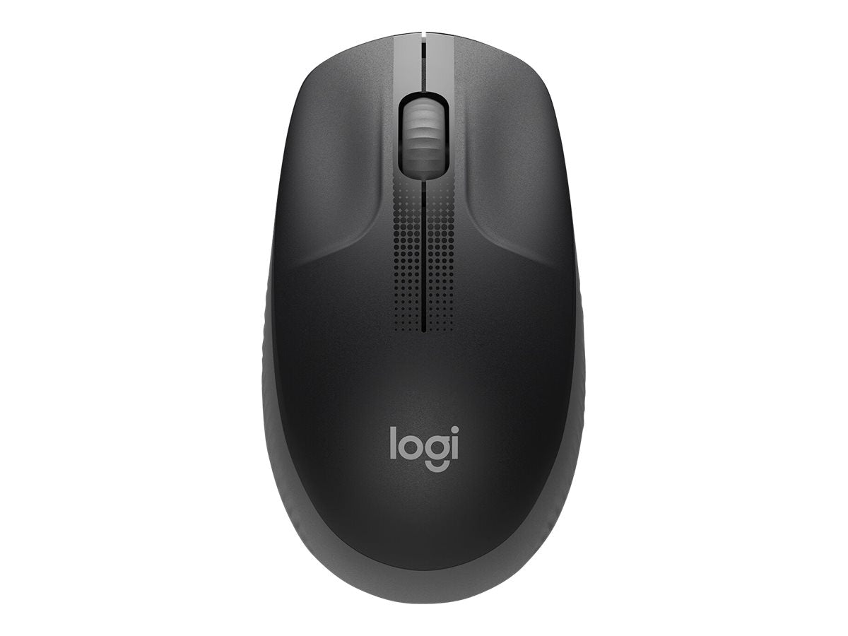 Logitech M190 - Ratón - óptico - 3 botones - inalámbrico - receptor inalámbrico USB - carbón-6
