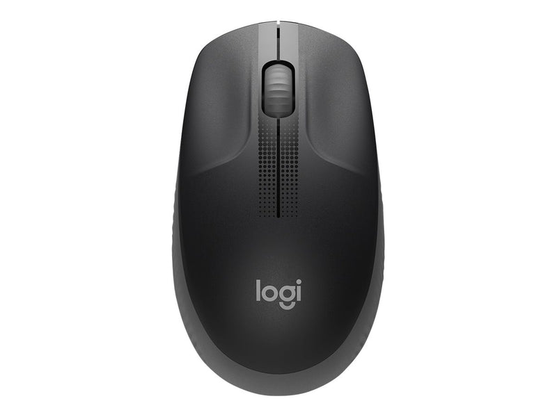 Logitech M190 - Ratón - óptico - 3 botones - inalámbrico - receptor inalámbrico USB - carbón-6
