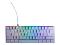 Razer Huntsman Mini - Teclado - retroiluminación - USB - EE. UU. - interruptor: Razer Clicky Optical Purple - mercurio
