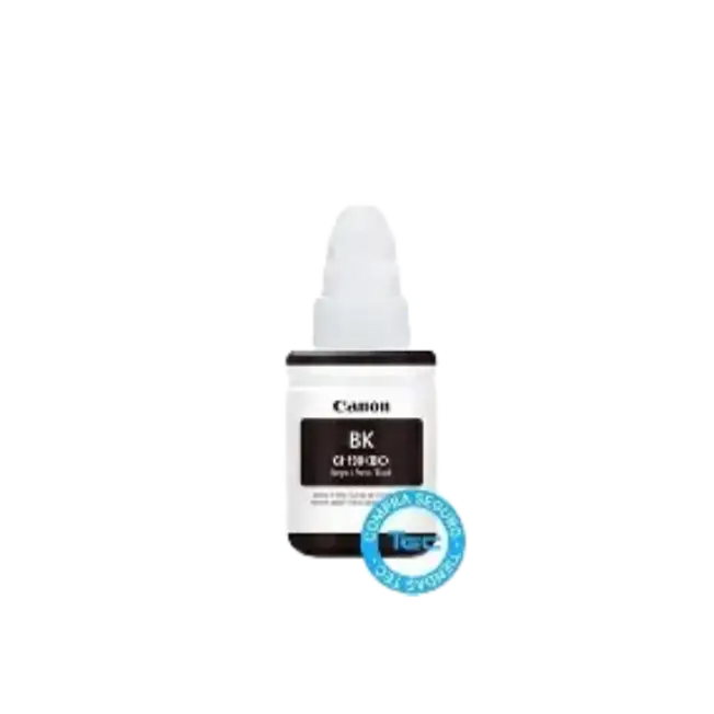 TINTA PARA IMPRESORA GI-190 BK 135ML COLOR NEGRO CANON