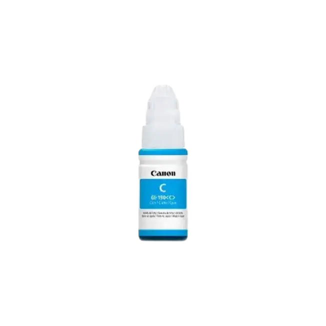 TINTA PARA IMPRESORA GI-190 C 70ML COLOR CIAN CANON