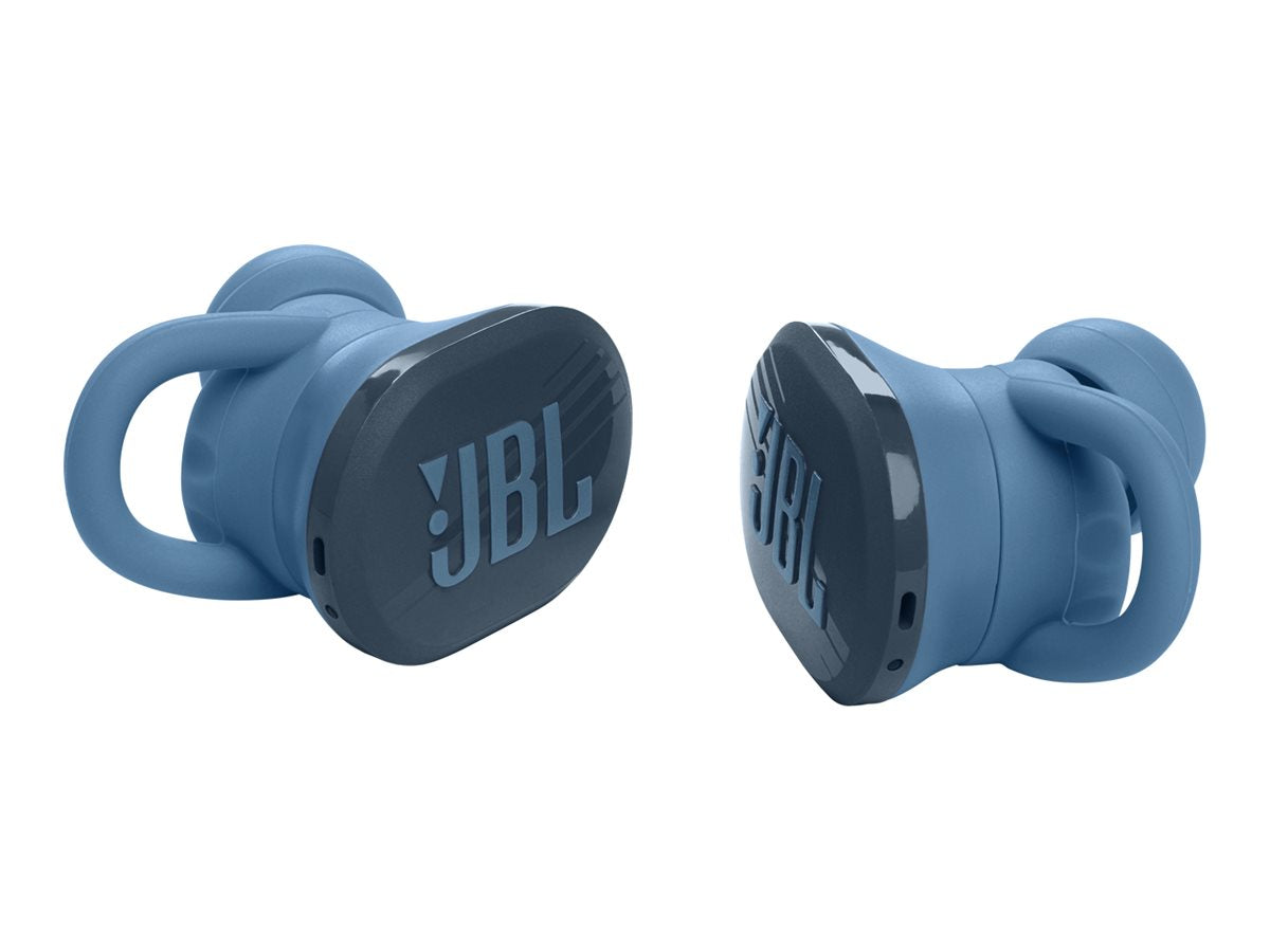 JBL Endurance Race - Auriculares inalámbricos con micro - en oreja - Bluetooth - azul