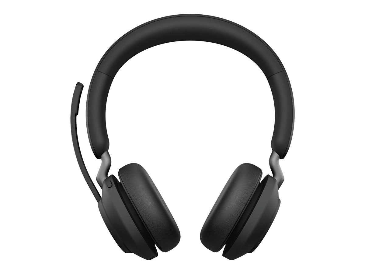 Jabra Evolve2 65 MS Stereo - Auricular - en oreja - Bluetooth - inalámbrico - USB-A - aislamiento de ruido - negro - Certificado para Equipos de Microsoft-6