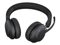 Jabra Evolve2 65 MS Stereo - Auricular - en oreja - Bluetooth - inalámbrico - USB-A - aislamiento de ruido - negro - Certificado para Equipos de Microsoft-3