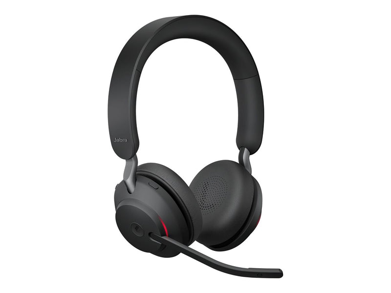 Jabra Evolve2 65 MS Stereo - Auricular - en oreja - Bluetooth - inalámbrico - USB-A - aislamiento de ruido - negro - Certificado para Equipos de Microsoft-4