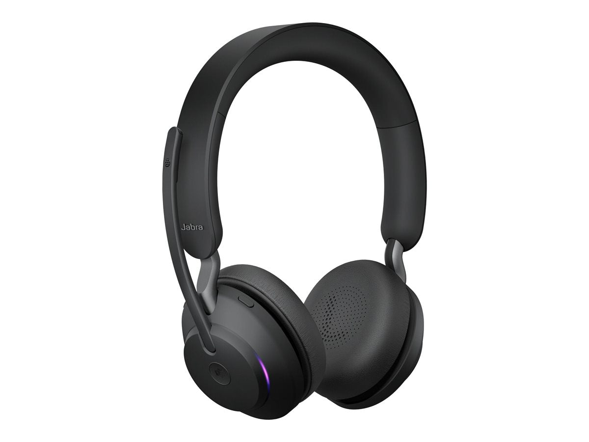 Jabra Evolve2 65 MS Stereo - Auricular - en oreja - Bluetooth - inalámbrico - USB-A - aislamiento de ruido - negro - Certificado para Equipos de Microsoft-2