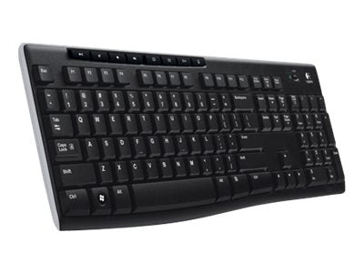 Logitech Wireless Keyboard K270 - Teclado - inalámbrico - 2.4 GHz