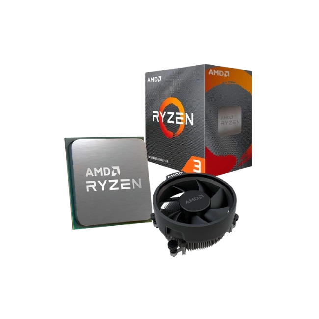 Procesador Amd Ryzen 3 4100 Con Enfriamiento Sigiloso 3Rt 3.8 GHZ 4N AM4 100-100000510Box