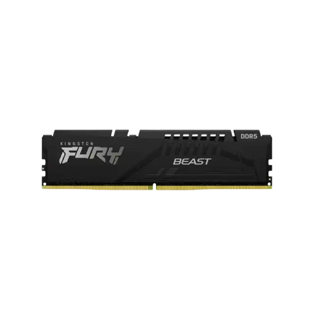 Kingston FURY Beast - DDR5 - módulo - 16 GB - DIMM de 288 contactos - 5600 MT/s / PC5-44800 - CL40 - 1.25 V - sin búfer - on-die ECC - negro