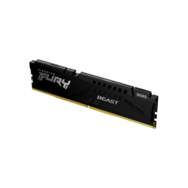 Kingston FURY Beast RGB - DDR5 - módulo - 16 GB - DIMM de 288 contactos - 5600 MT/s / PC5-44800 - CL40 - 1.25 V - sin búfer - on-die ECC