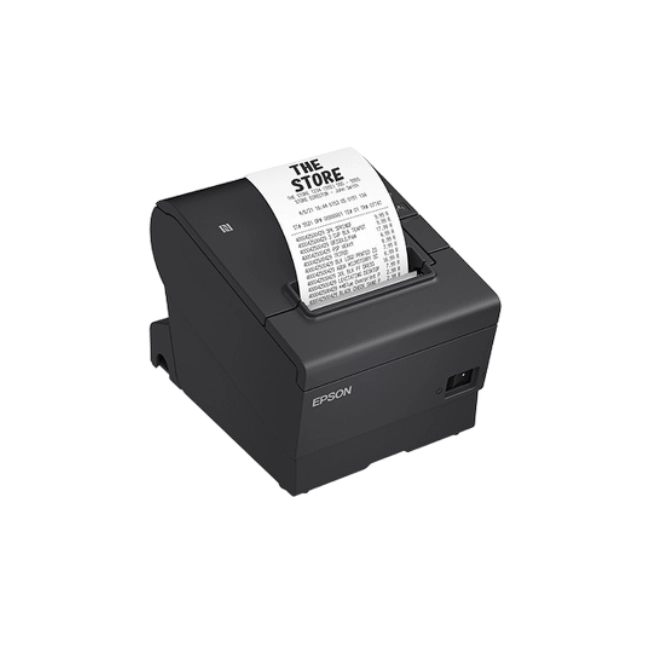Epson - TM-T88VII - Impresora de recibos - Monocromo - Línea térmica - Rollo (7,95 cm) - 180 ppp - 500 mm/segundo - Wi-Fi / USB / LAN / Serial